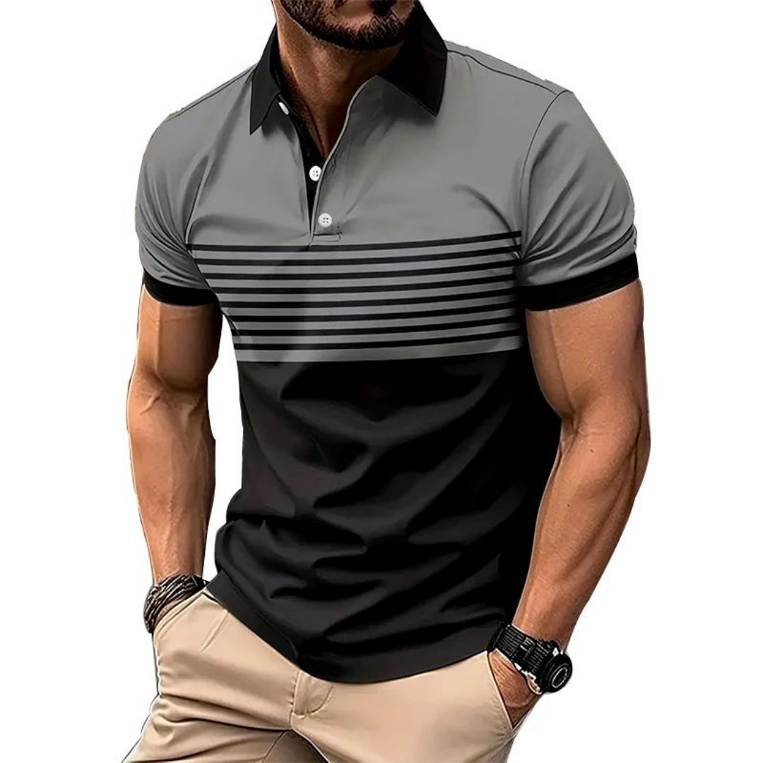 Street Fashion Men 2025 - Новая мужская рубашка-поло 2025 года —